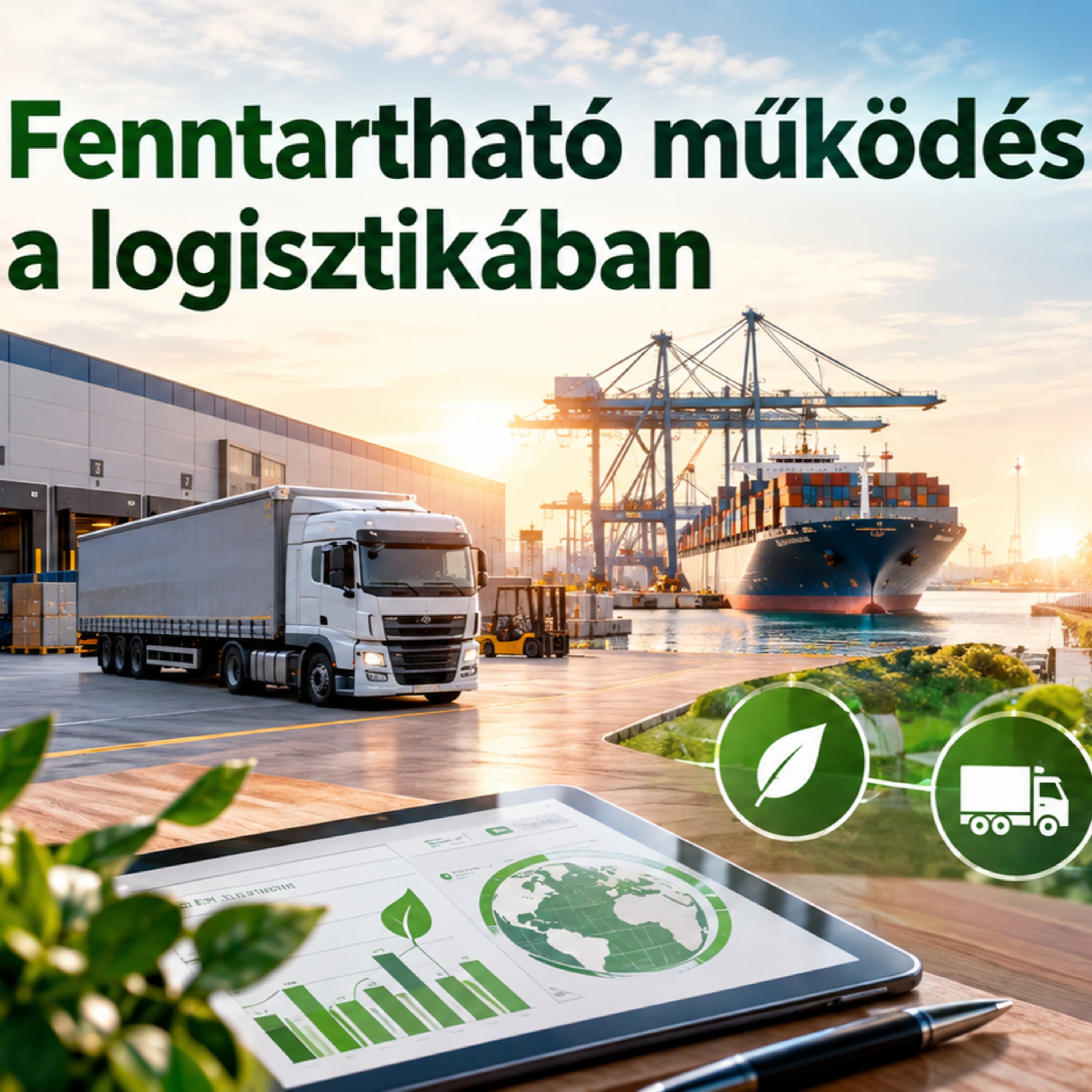 Fenntartható működés a logisztikában