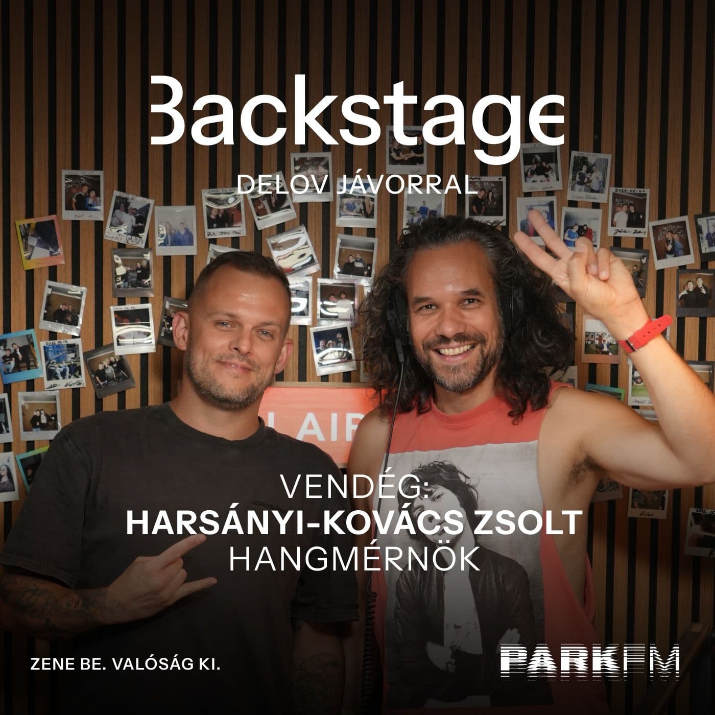 Nagyon szeretem felfedezni a fúziókat a zenében: Harsányi-Kovács Zsolt | Park FM – Backstage