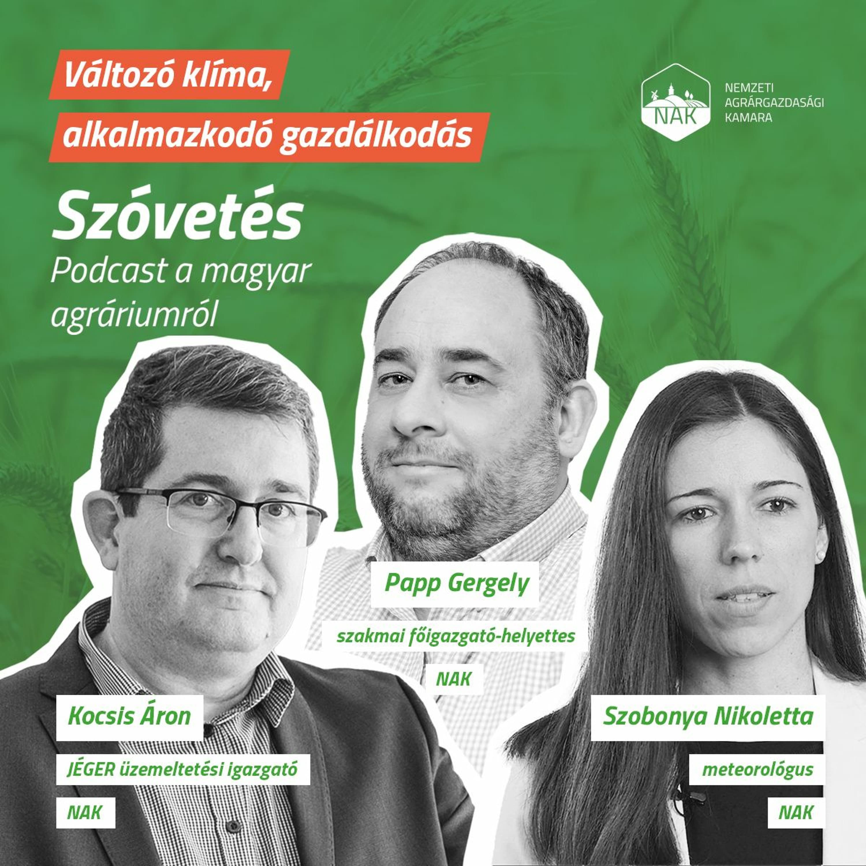 Változó klíma, alkalmazkodó gazdálkodás - SZÓVETÉS podcast - 4. évad 2. epizód
