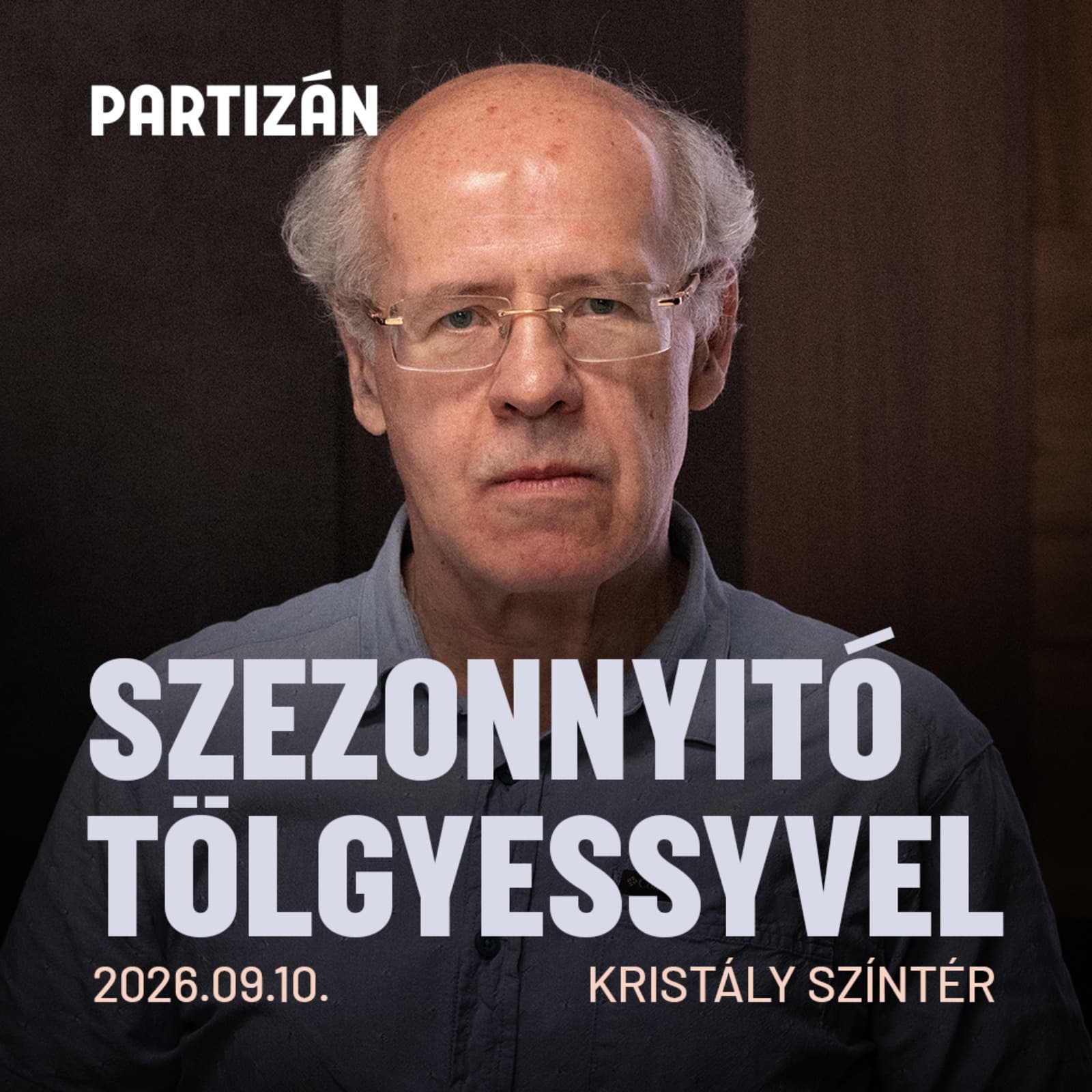 Tölgyessy Péter előadása a Partizánon